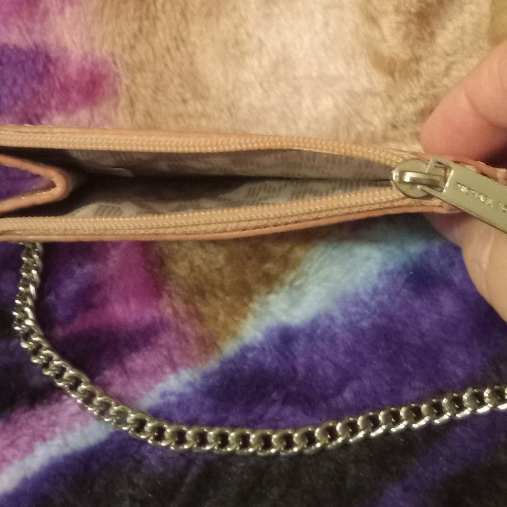 EUC Vintage Michael Kors Card Case Wristlet with Chain Strap - Picture 4 of 6